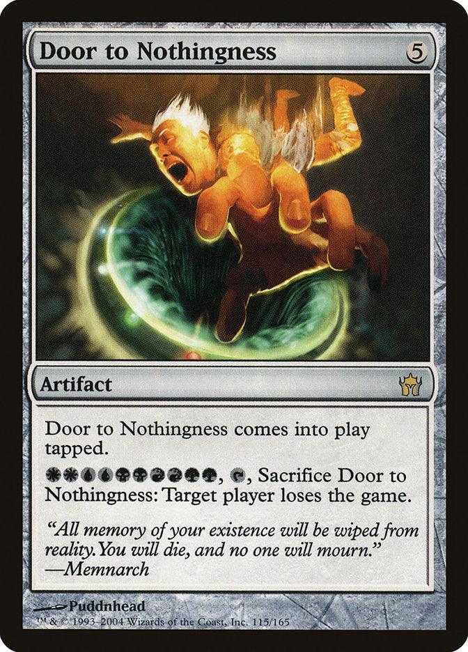 Door to Nothingness [Fifth Dawn] - Rocket TCG