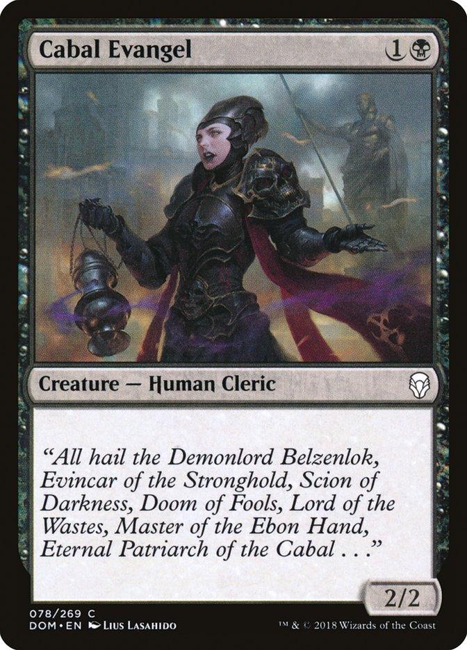Cabal Evangel [Dominaria] - Rocket TCG