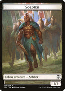 Bird (005) // Soldier Double-sided Token [Kaldheim Commander Tokens] - Rocket TCG