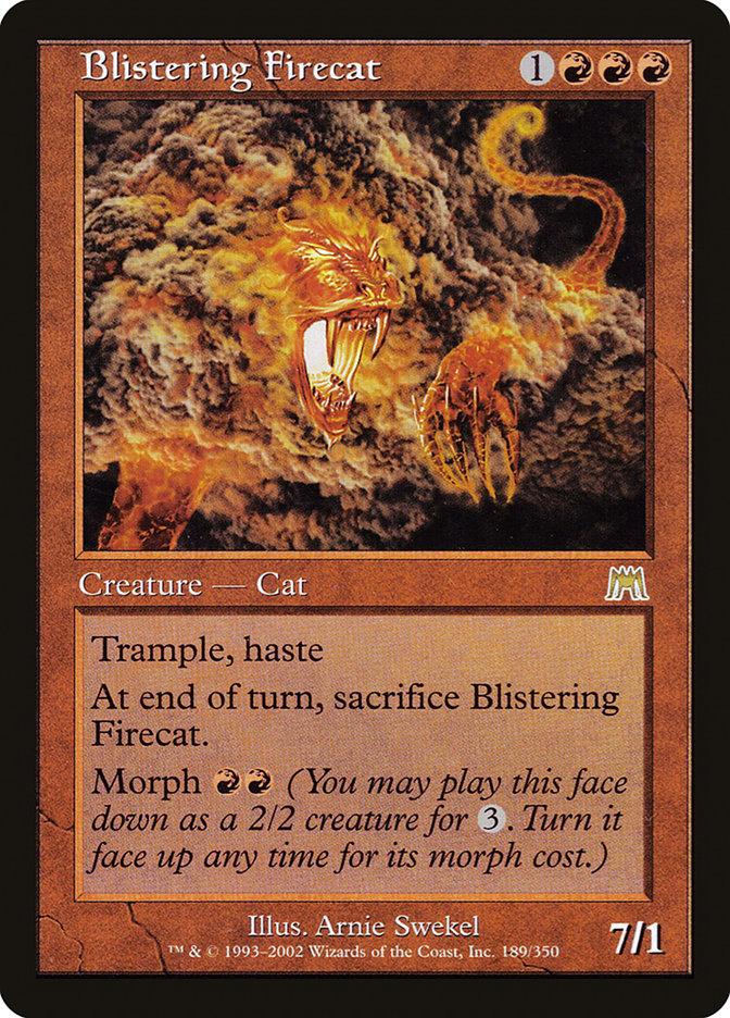 Blistering Firecat [Onslaught] - Rocket TCG