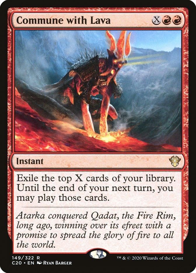 Commune with Lava [Commander 2020] - Rocket TCG