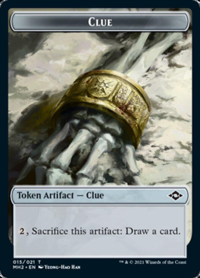 Clue Token (15) // Insect Token [Modern Horizons 2 Tokens] - Rocket TCG