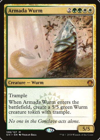 Armada Wurm [Guilds of Ravnica Guild Kit] - Rocket TCG