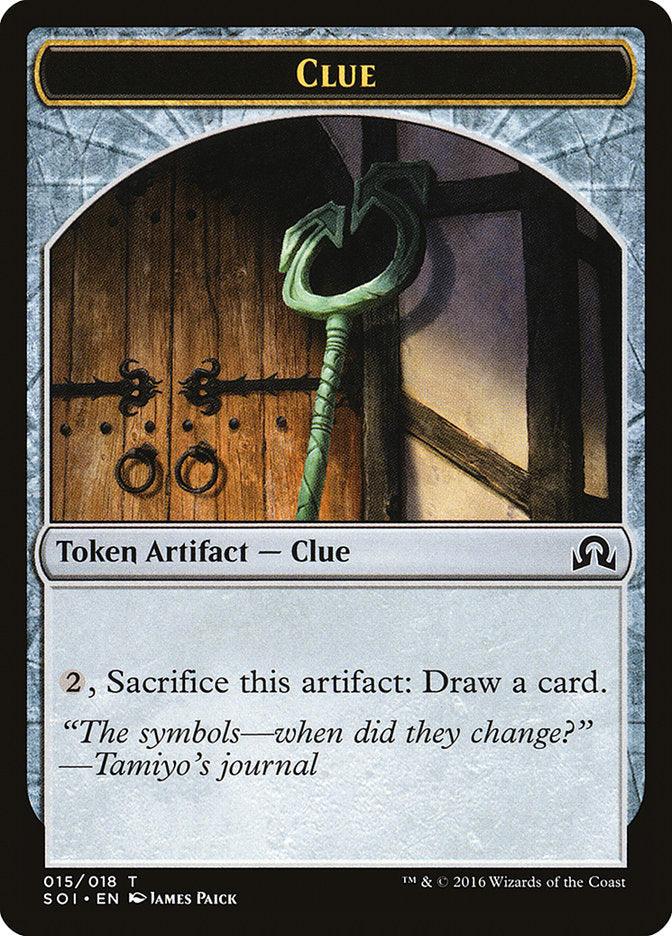 Clue Token (015/018) [Shadows over Innistrad Tokens] - Rocket TCG