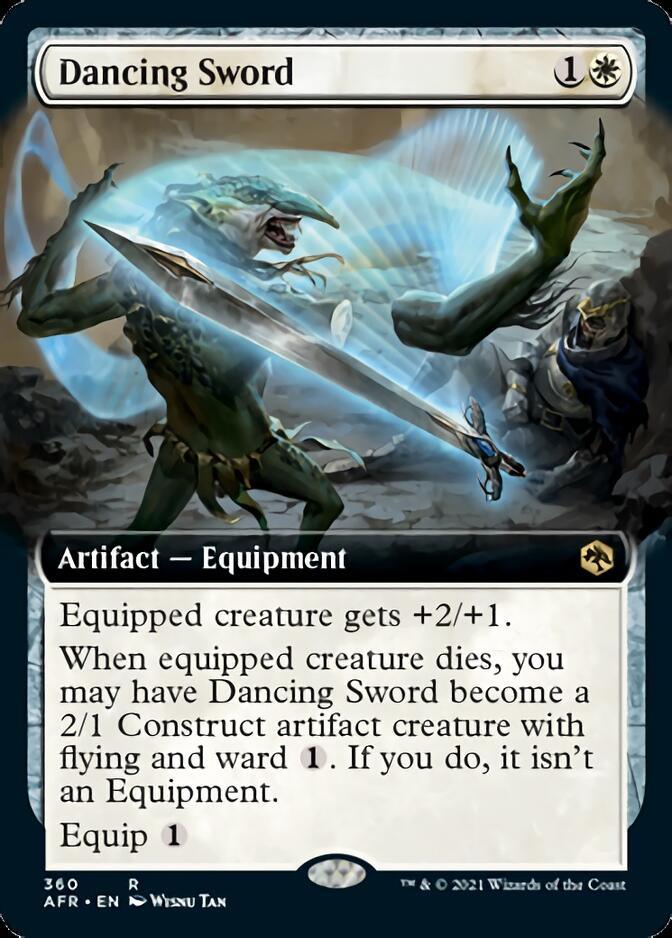 Dancing Sword (Extended Art) [Dungeons & Dragons: Adventures in the Forgotten Realms] - Rocket TCG