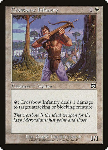 Crossbow Infantry [Mercadian Masques] - Rocket TCG