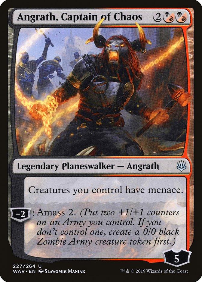 Angrath, Captain of Chaos [War of the Spark] - Rocket TCG