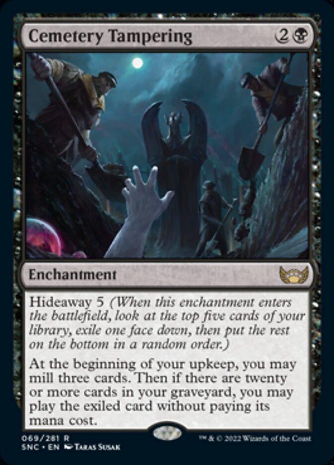 Cemetery Tampering [Streets of New Capenna] - Rocket TCG
