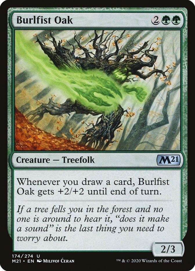 Burlfist Oak [Core Set 2021] - Rocket TCG