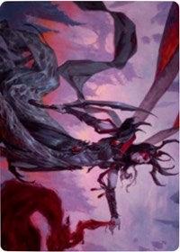 Drana, the Last Bloodchief Art Card [Zendikar Rising Art Series] - Rocket TCG