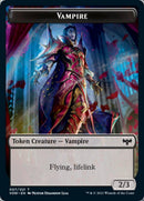 Blood // Vampire (007) Double-sided Token [Innistrad: Crimson Vow Tokens] - Rocket TCG