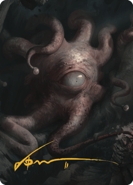 Consuming Aberration Art Card (Gold-Stamped Signature) [Commander Legends: Battle for Baldur's Gate Art Series] - Rocket TCG