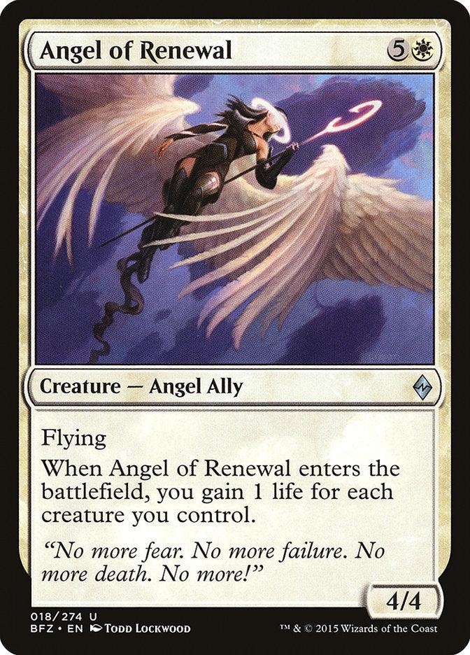 Angel of Renewal [Battle for Zendikar] - Rocket TCG