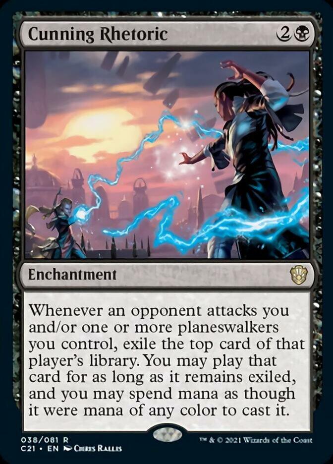 Cunning Rhetoric [Commander 2021] - Rocket TCG