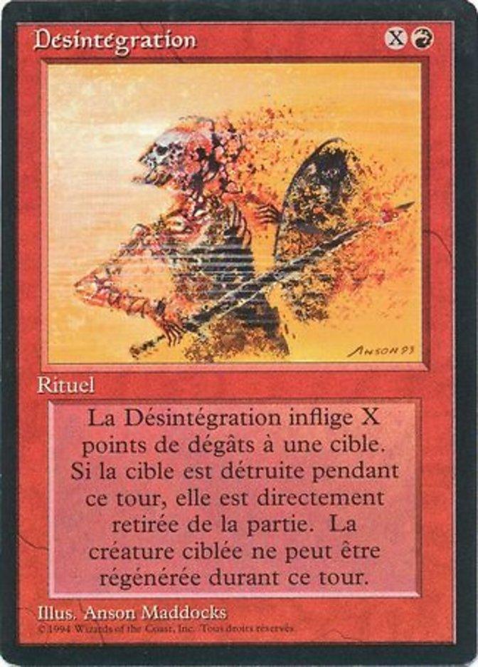 Disintegrate [Foreign Black Border] - Rocket TCG
