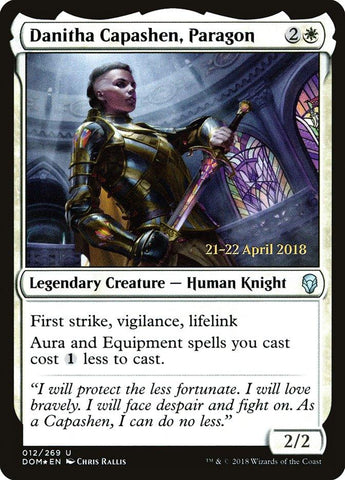 Danitha Capashen, Paragon [Dominaria Prerelease Promos] - Rocket TCG