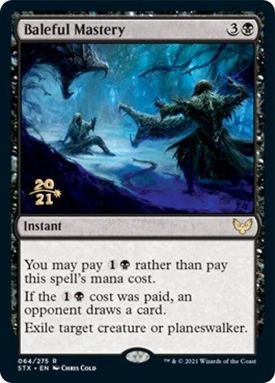 Baleful Mastery [Strixhaven: School of Mages Prerelease Promos] - Rocket TCG