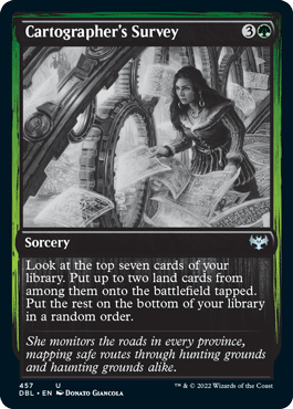 Cartographer's Survey [Innistrad: Double Feature] - Rocket TCG