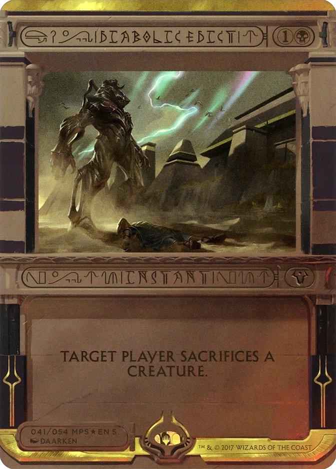 Diabolic Edict (Invocation) [Amonkhet Invocations] - Rocket TCG