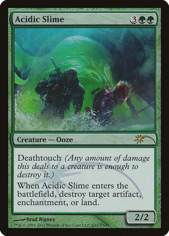 Acidic Slime [Friday Night Magic 2012] - Rocket TCG