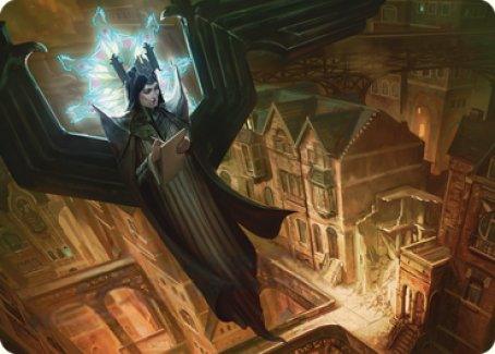 Angelic Sleuth Art Card [Streets of New Capenna Art Series] - Rocket TCG