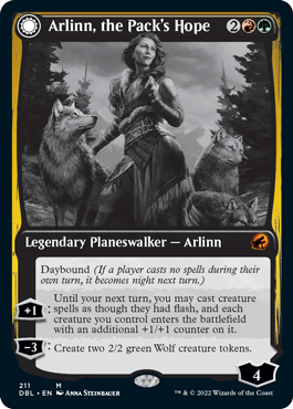 Arlinn, the Pack's Hope // Arlinn, the Moon's Fury [Innistrad: Double Feature] - Rocket TCG