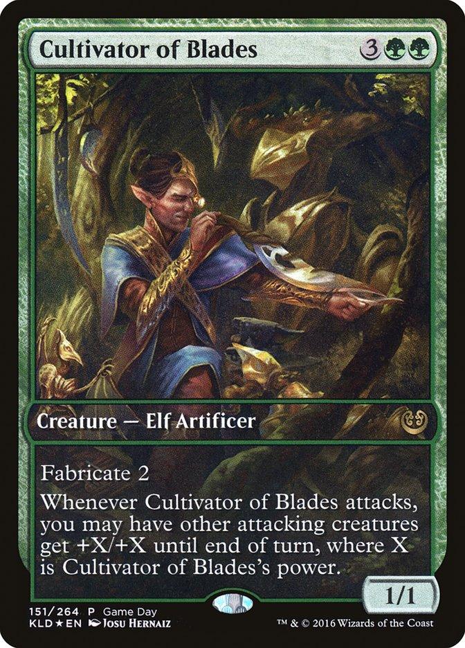 Cultivator of Blades (Game Day) [Kaladesh Promos] - Rocket TCG