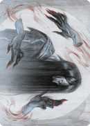 Clawing Torment Art Card [Kamigawa: Neon Dynasty Art Series] - Rocket TCG