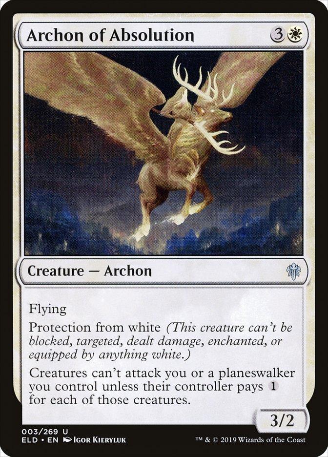 Archon of Absolution [Throne of Eldraine] - Rocket TCG