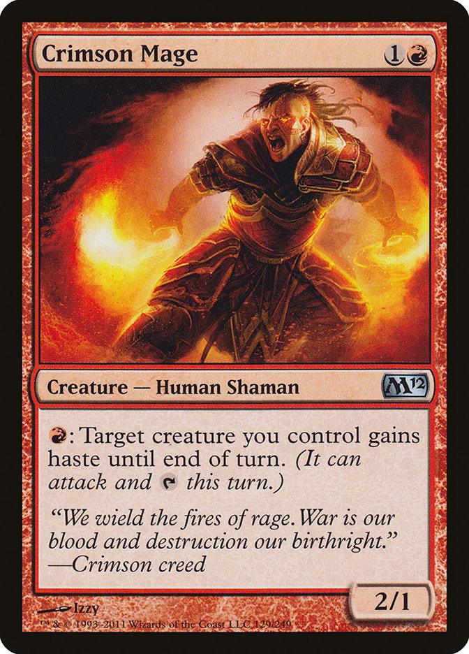 Crimson Mage [Magic 2012] - Rocket TCG