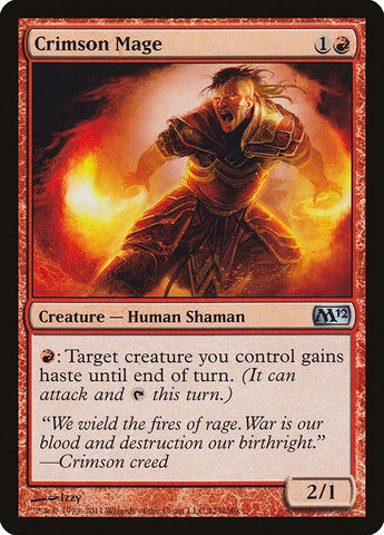 Crimson Mage [Magic 2012] - Rocket TCG