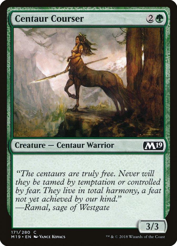 Centaur Courser [Core Set 2019] - Rocket TCG