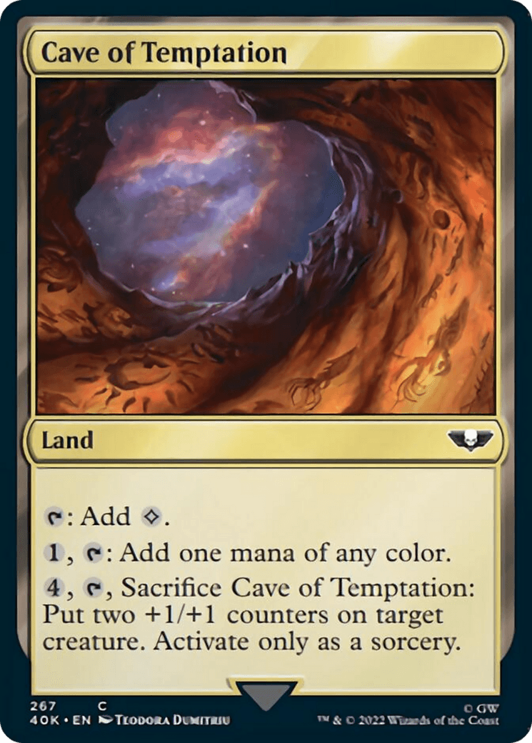 Cave of Temptation [Universes Beyond: Warhammer 40,000] - Rocket TCG