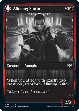 Alluring Suitor // Deadly Dancer [Innistrad: Double Feature] - Rocket TCG