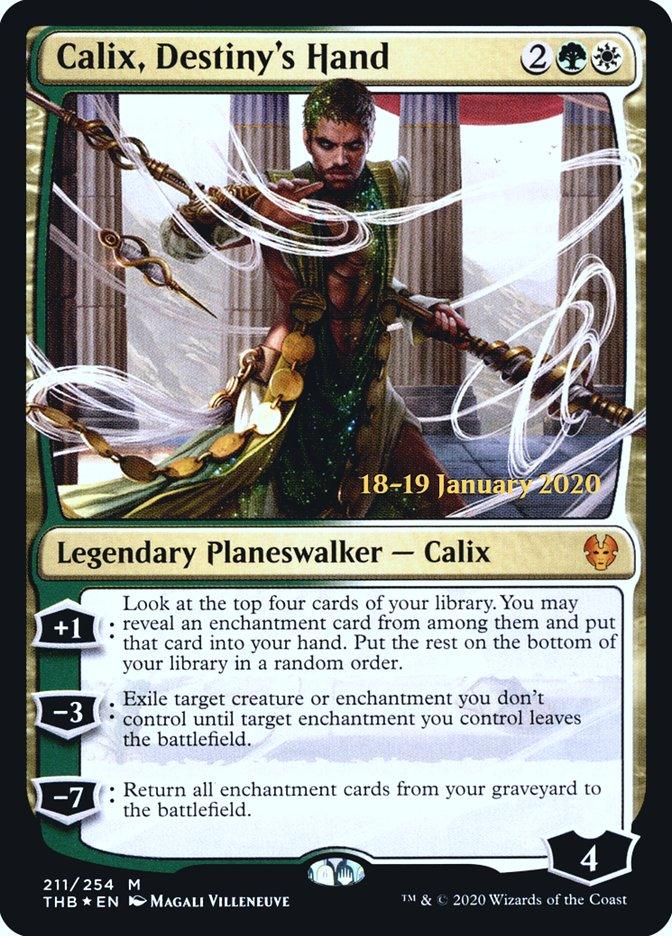 Calix, Destiny's Hand [Theros Beyond Death Prerelease Promos] - Rocket TCG