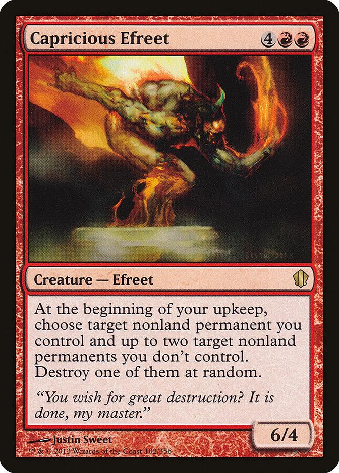 Capricious Efreet [Commander 2013] - Rocket TCG