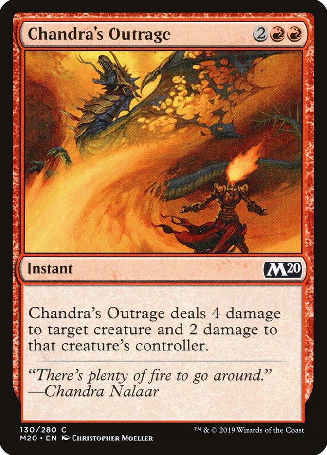 Chandra's Outrage [Core Set 2020] - Rocket TCG