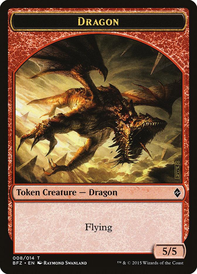 Dragon Token [Battle for Zendikar Tokens] - Rocket TCG