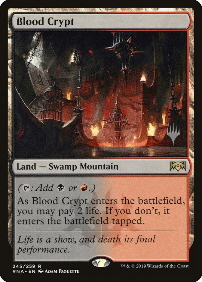 Blood Crypt (Promo Pack) [Ravnica Allegiance Promos] - Rocket TCG