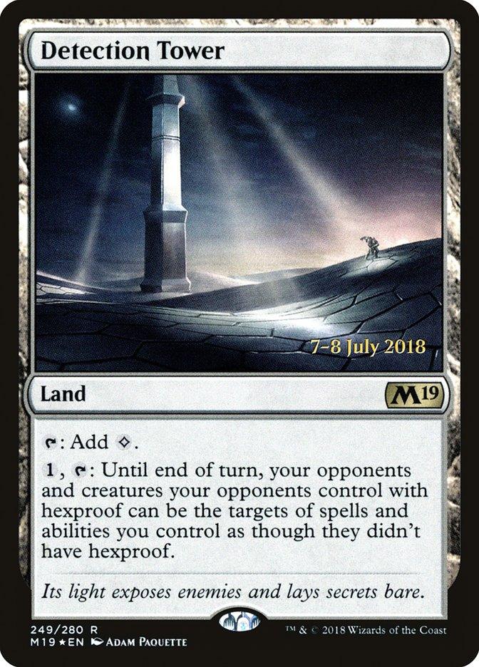 Detection Tower [Core Set 2019 Prerelease Promos] - Rocket TCG