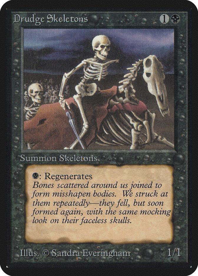 Drudge Skeletons [Alpha Edition] - Rocket TCG
