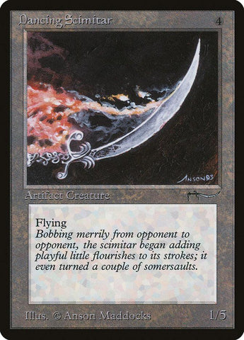 Dancing Scimitar [Arabian Nights] - Rocket TCG