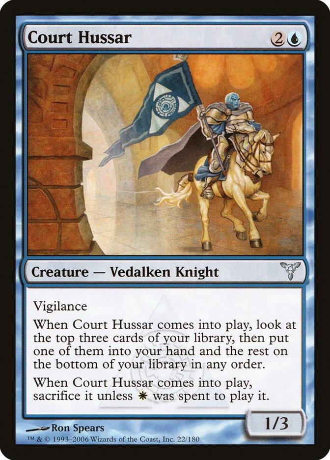 Court Hussar [Dissension] - Rocket TCG