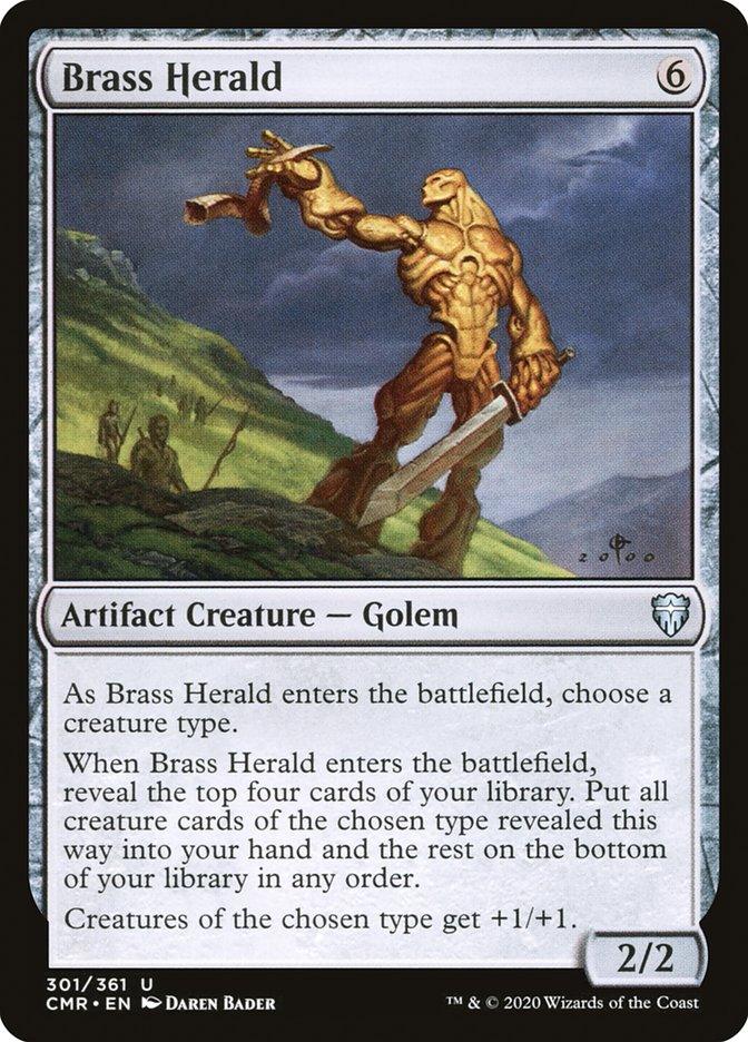 Brass Herald [Commander Legends] - Rocket TCG