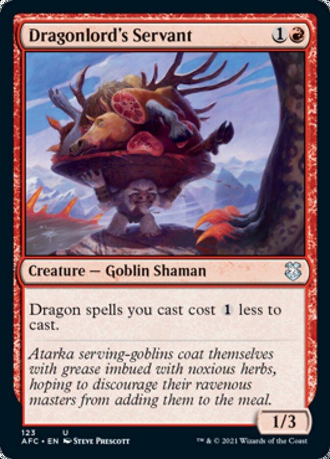 Dragonlord's Servant [Dungeons & Dragons: Adventures in the Forgotten Realms Commander] - Rocket TCG