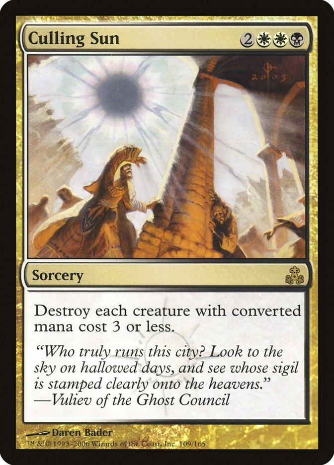 Culling Sun [Guildpact] - Rocket TCG