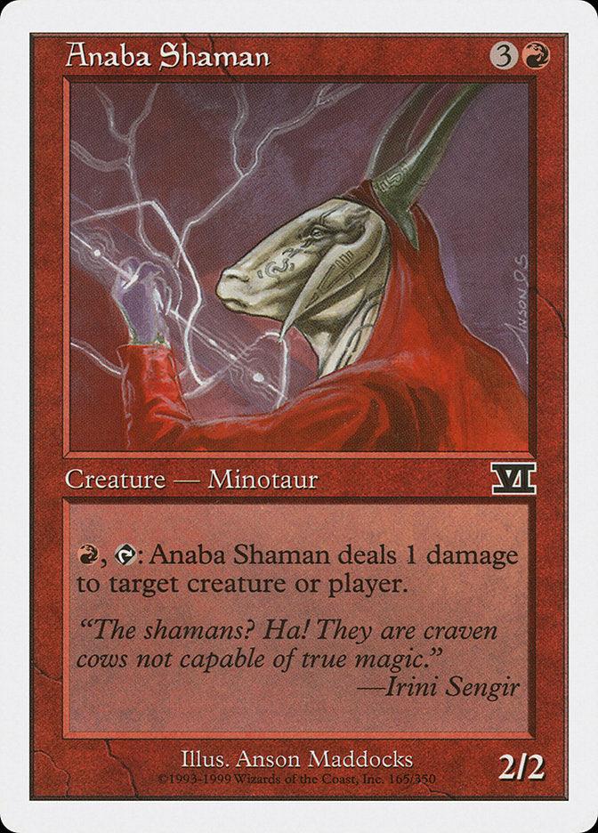 Anaba Shaman [Classic Sixth Edition] - Rocket TCG