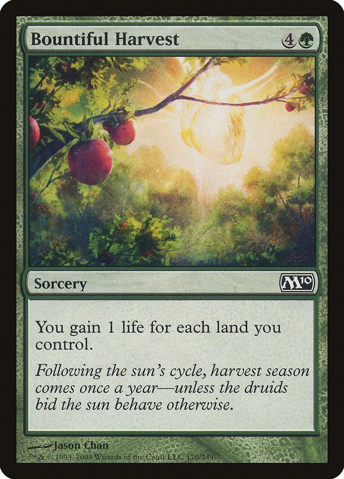 Bountiful Harvest [Magic 2010] - Rocket TCG
