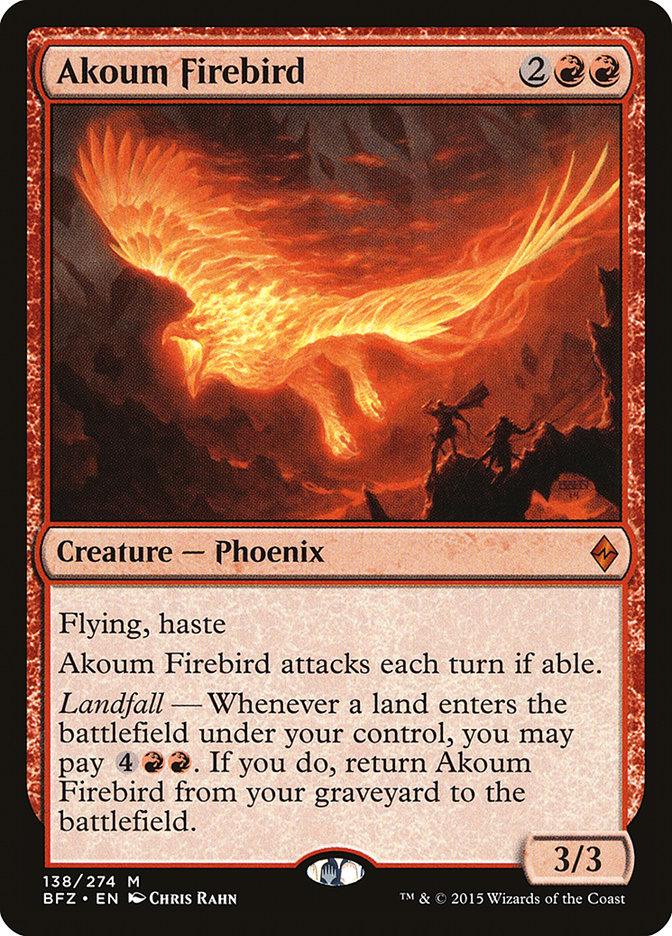 Akoum Firebird [Battle for Zendikar] - Rocket TCG