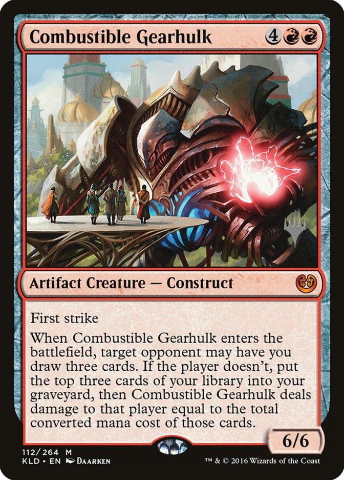 Combustible Gearhulk (Promo Pack) [Kaladesh Promos] - Rocket TCG